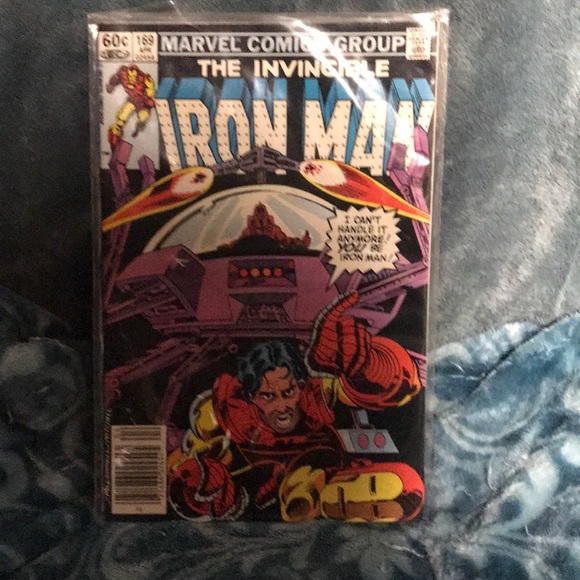 Marvel 1983 The Invincible Iron Man 169 APR 💕